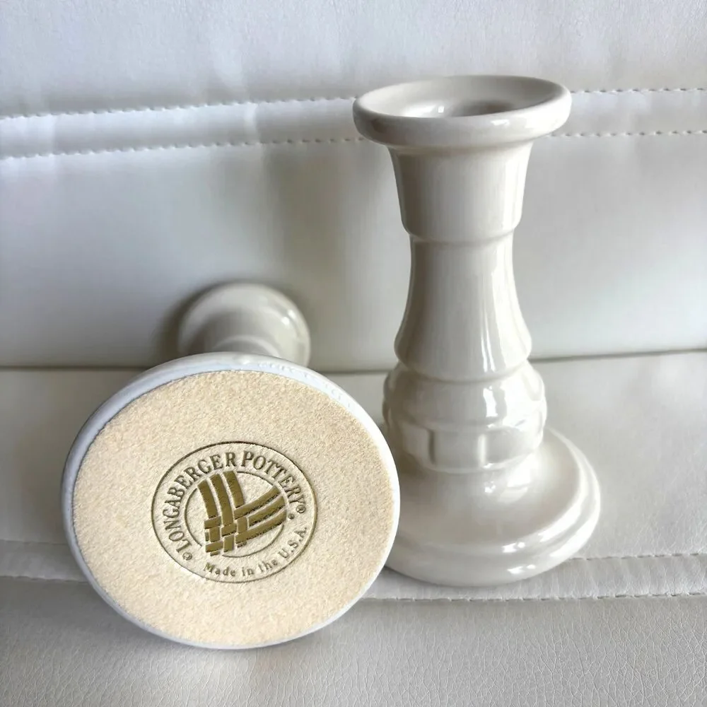 Longaberger Pottery Ivory 5